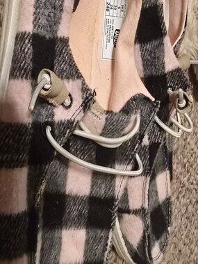 HEYDUDE Wendy Buffalo Plaid - Pale Pink/Black